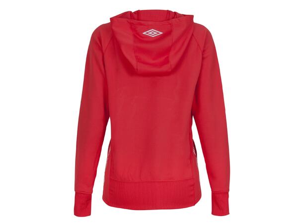 UMBRO UX-1 Hood Top Rosa/Vit L Träningströja med luva 